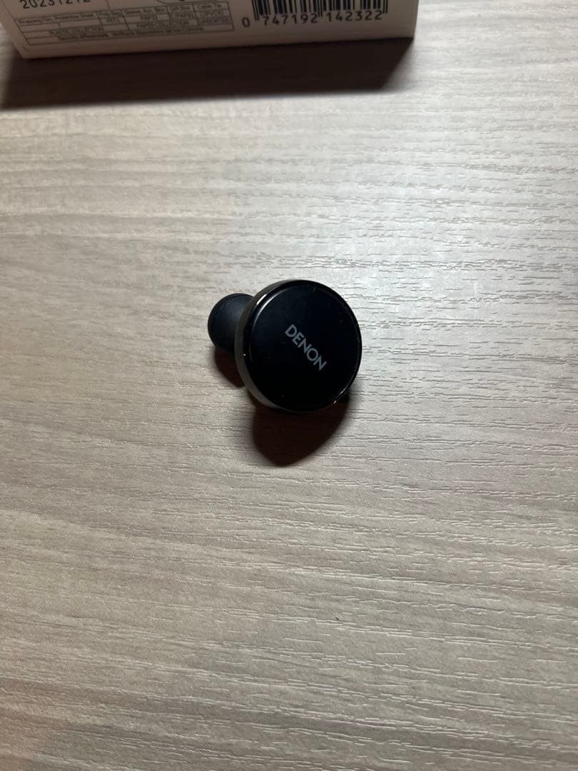 DENON PerL Pro ブラック ケース紛失イヤフォンのみ