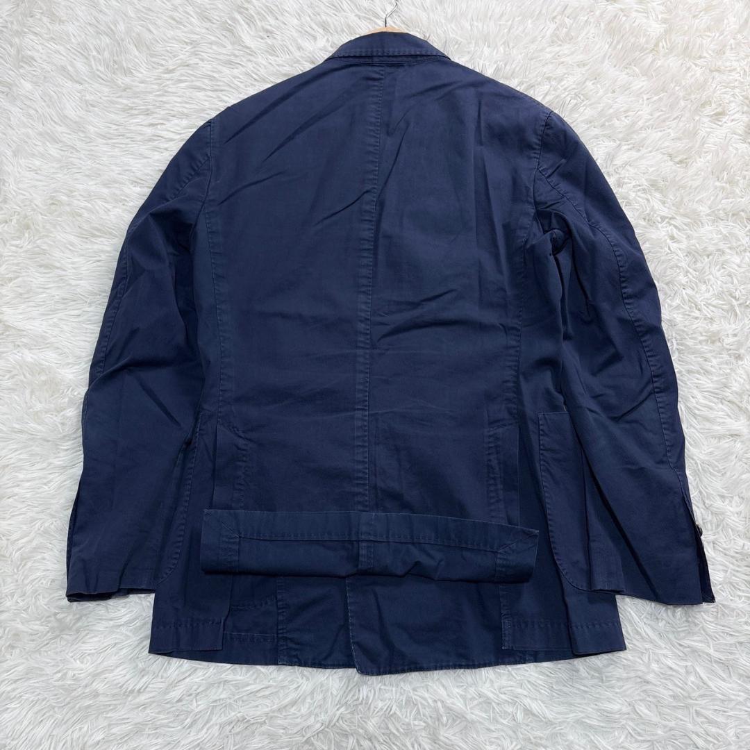 BOGLIOLI COAT ネイビーブルー ダブルブレストジャケット　42