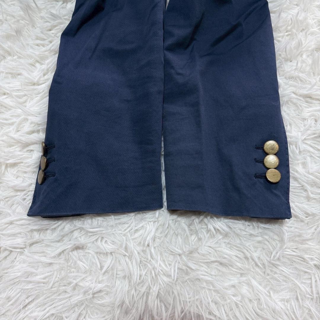 BOGLIOLI COAT ネイビーブルー ダブルブレストジャケット　42