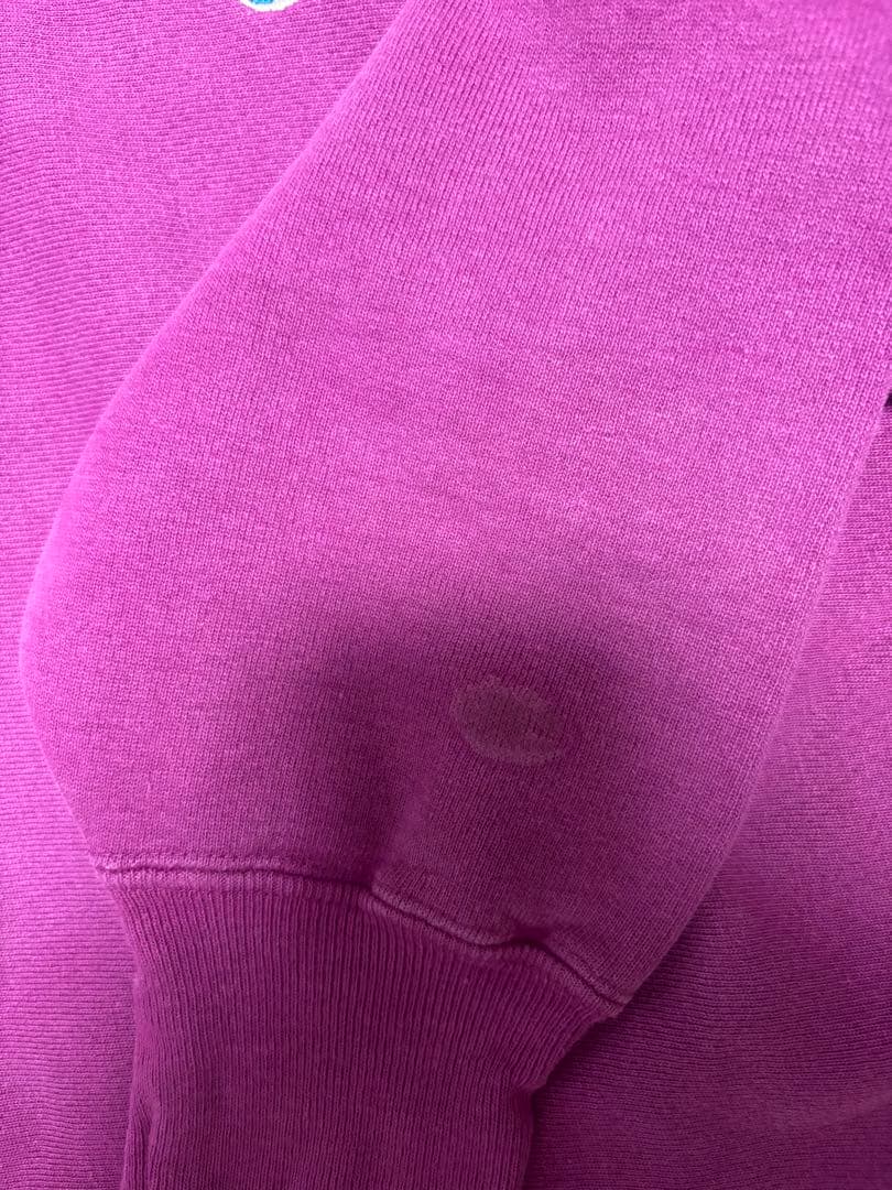 【希少】チャンピオン リバースウィーブ 目あり 90s usa製　パープル