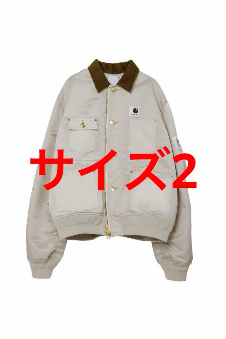 パンツ sacai Carhartt Nylon Twill Duck IVORY 2