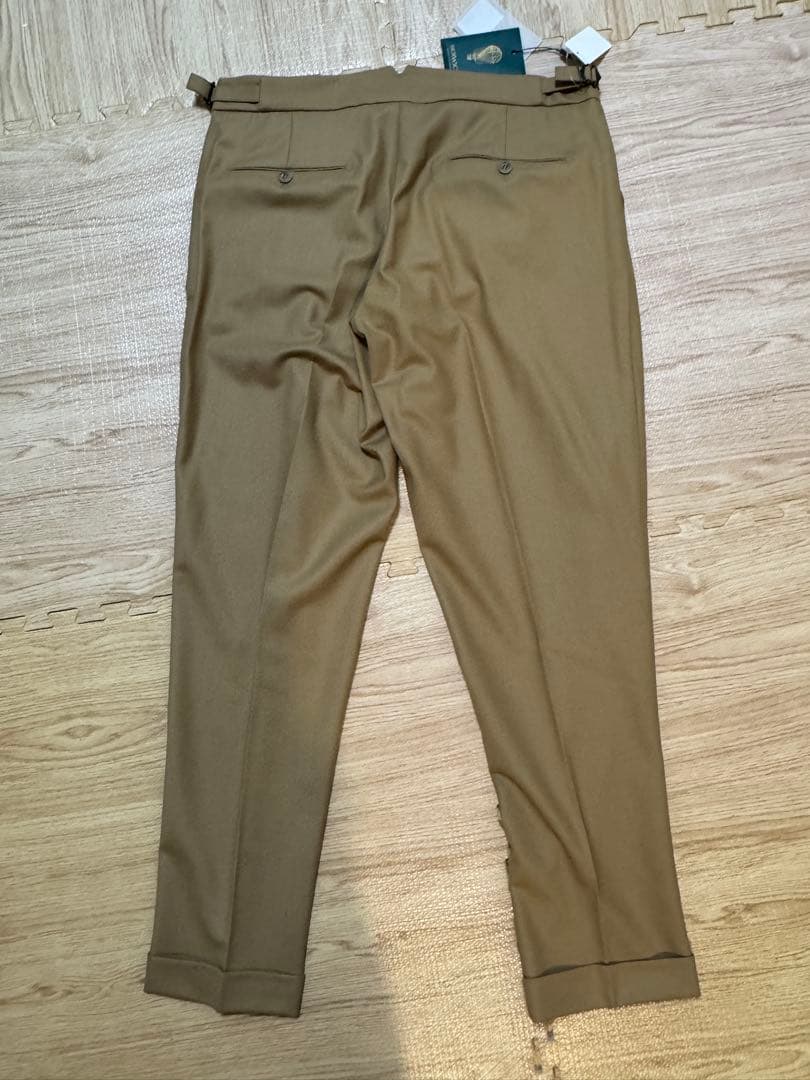 未使用 BERWICH SCOTCH ウォッシャブル パンツBN3000X 50