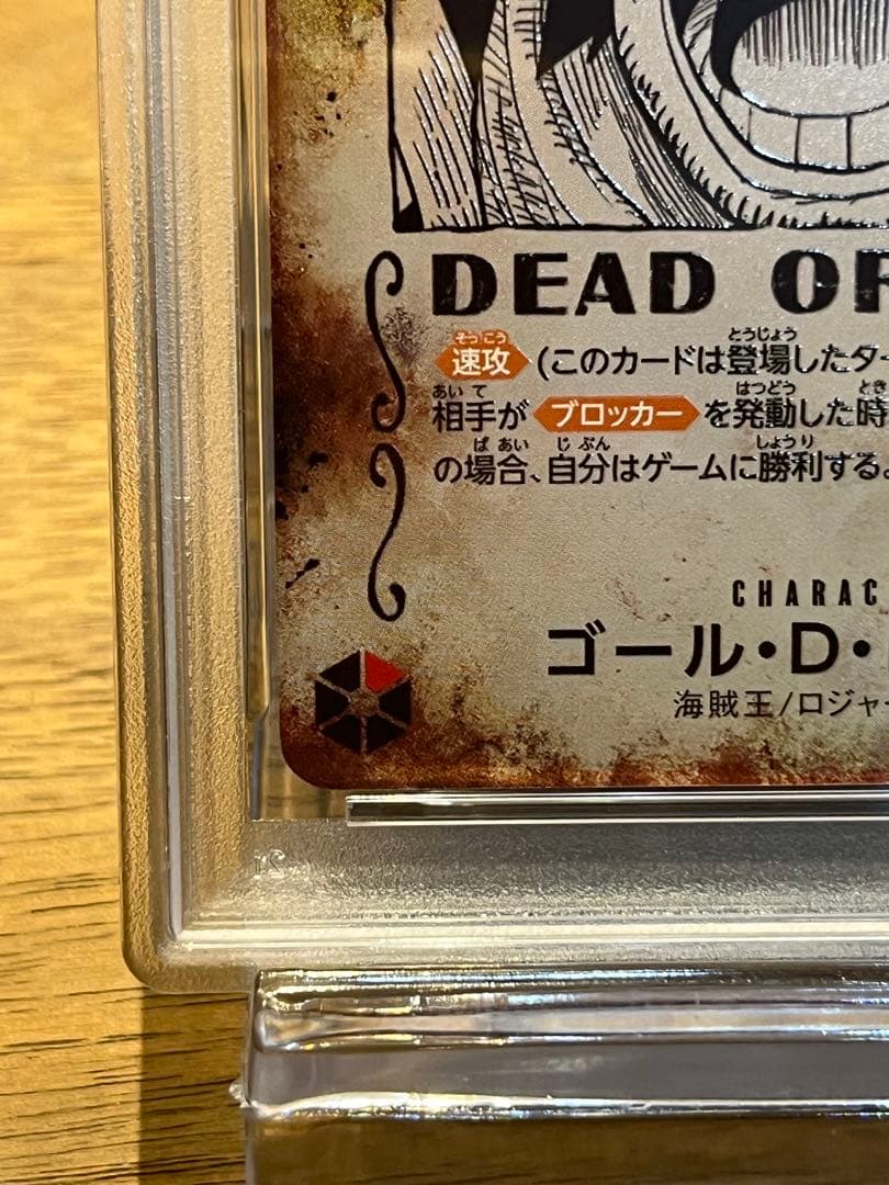 PSA10 ゴールドロジャー 手配書 OP09-118