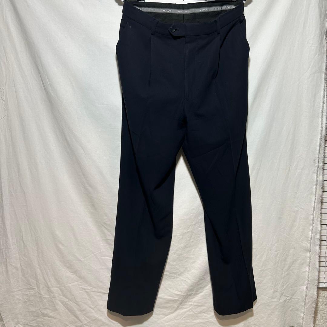 ARMANI COLLEZIONI ダークブルービジネススーツ