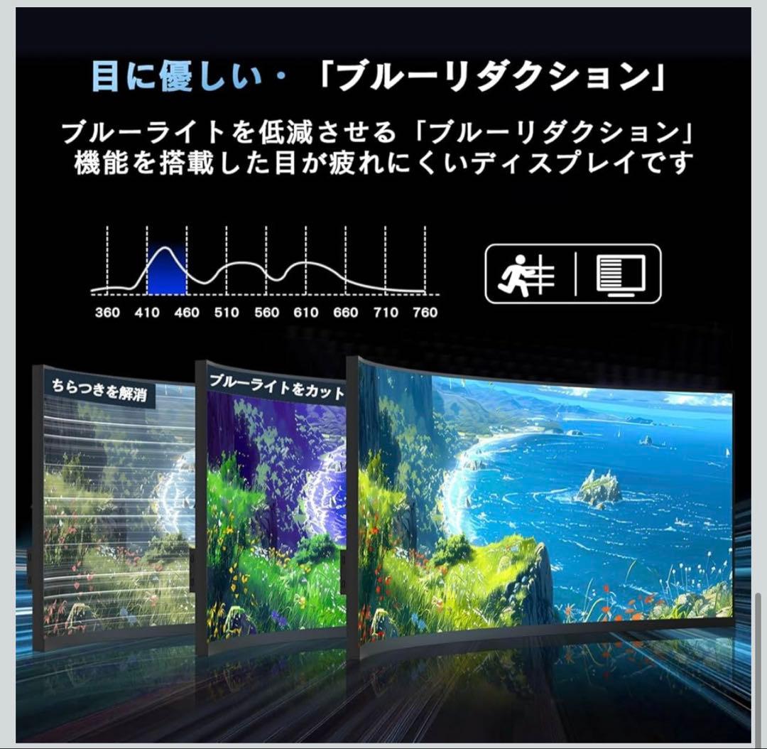 Wingame ゲーミングモニター スーパーウルトラワイド（3840*1080）