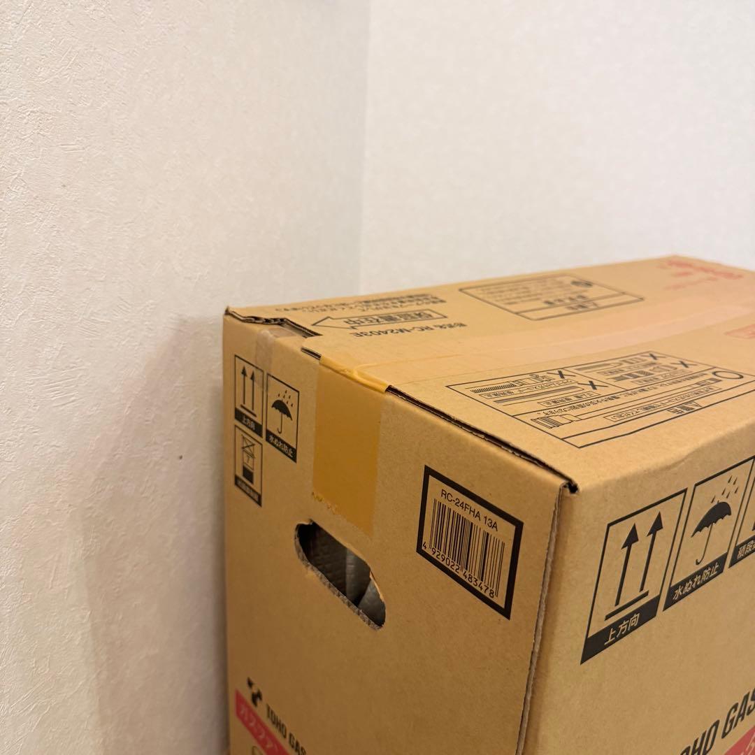 【ガスコード付き】Rinnai ガスファンヒーター　RC-24FHA 未使用品