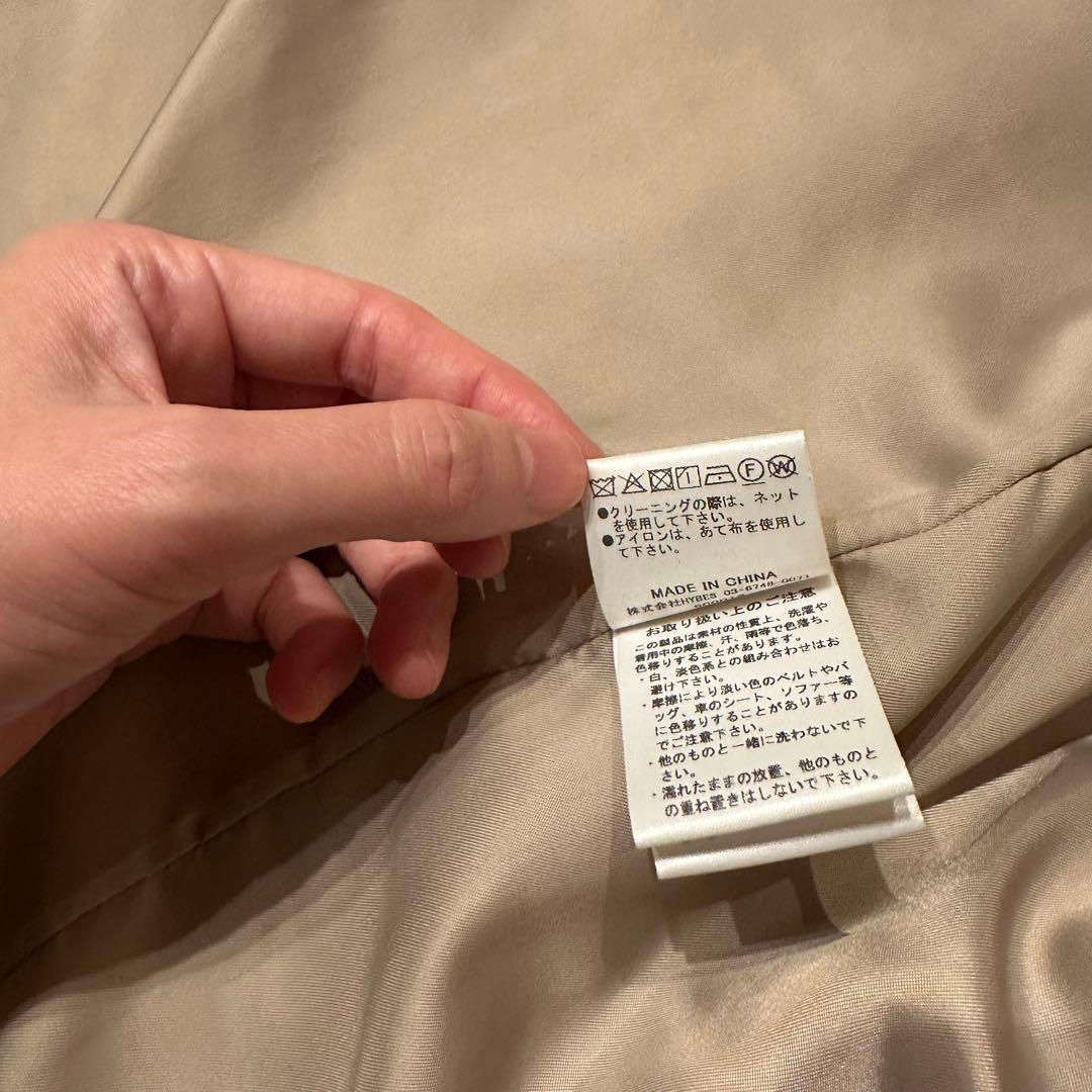 ETRE TOKYO モヘアシャギージャケット ベージュ