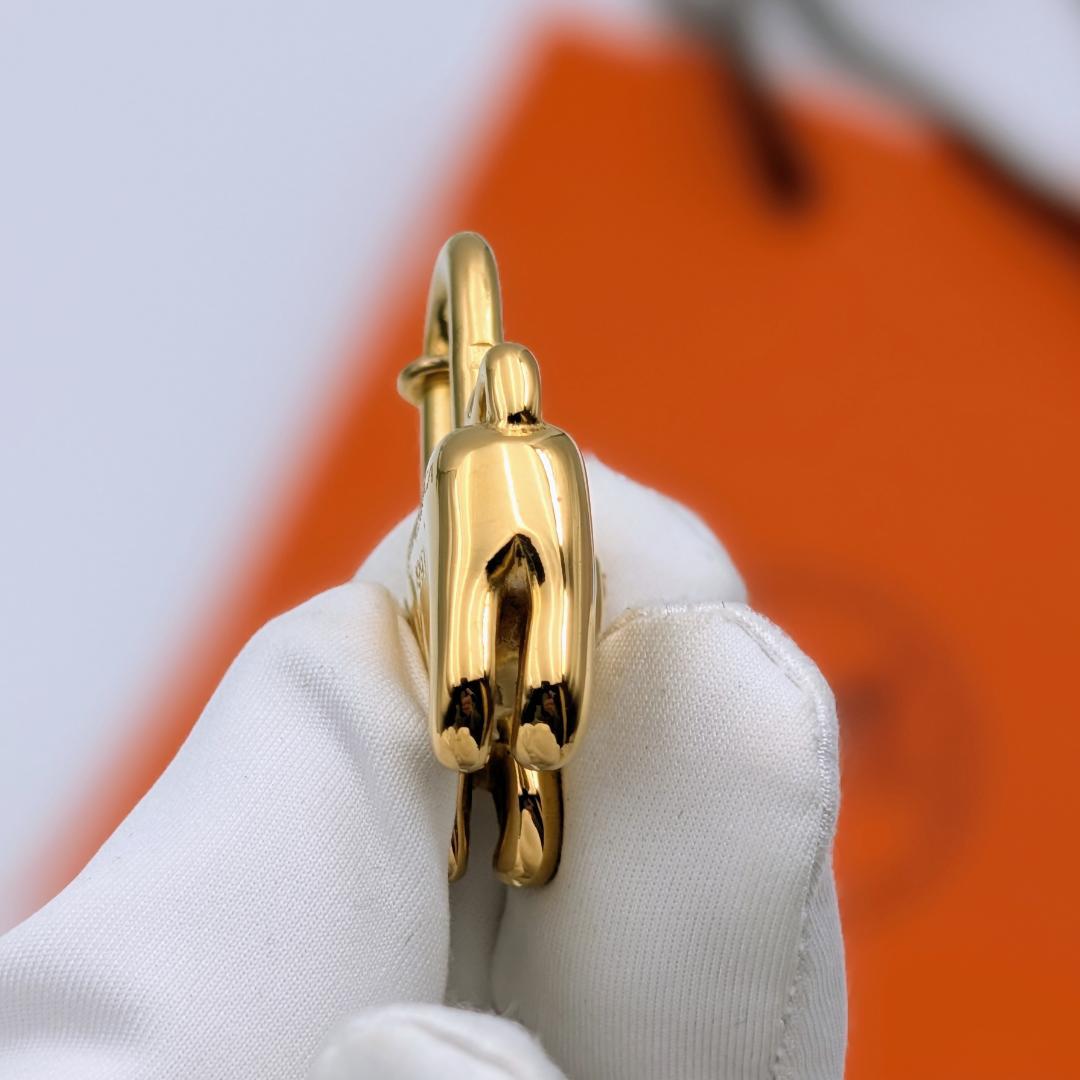 美品 エルメス カデナ ライオン 1997年限定 アフリカ ゴールド チャーム