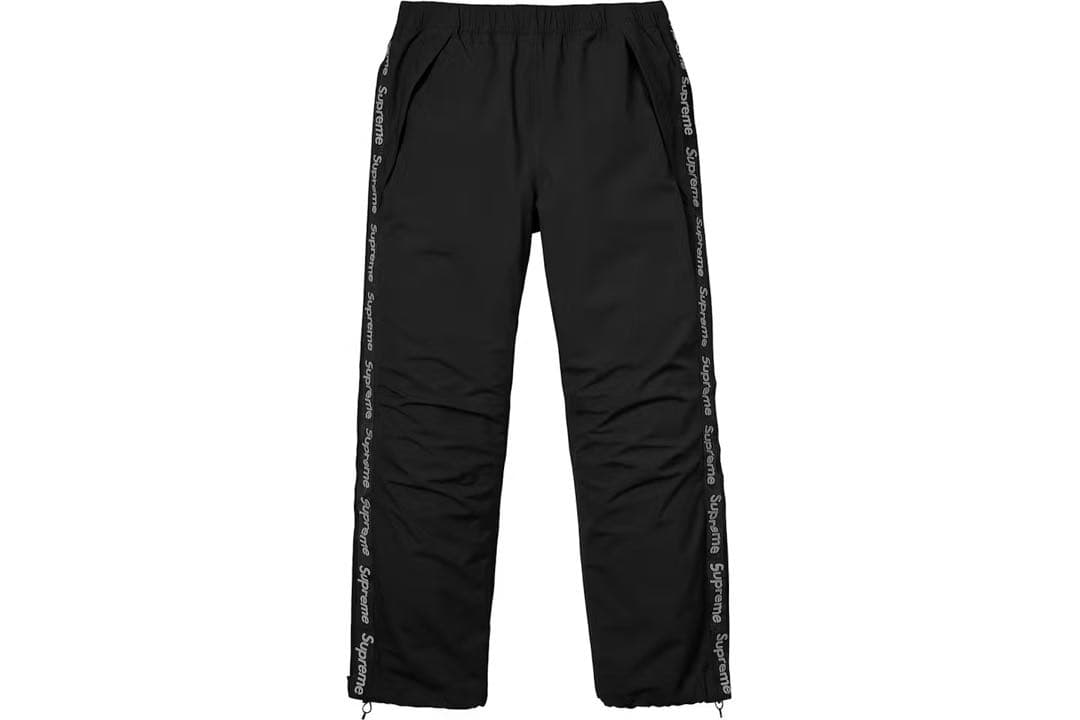 supreme taped seam pants テープロゴ　シュプリーム