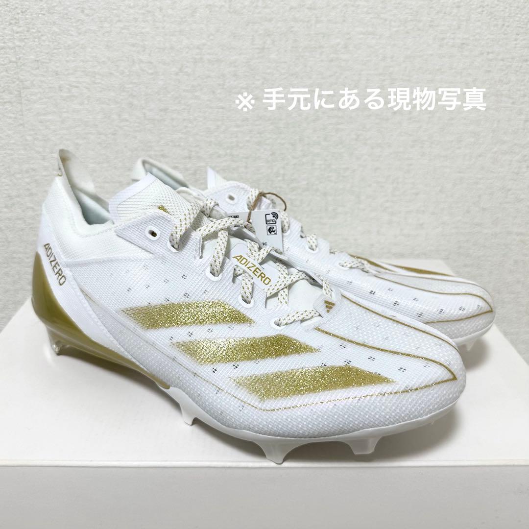 アディダス 28 アディゼロ エレクトリック アメフト スパイク シューズ 金