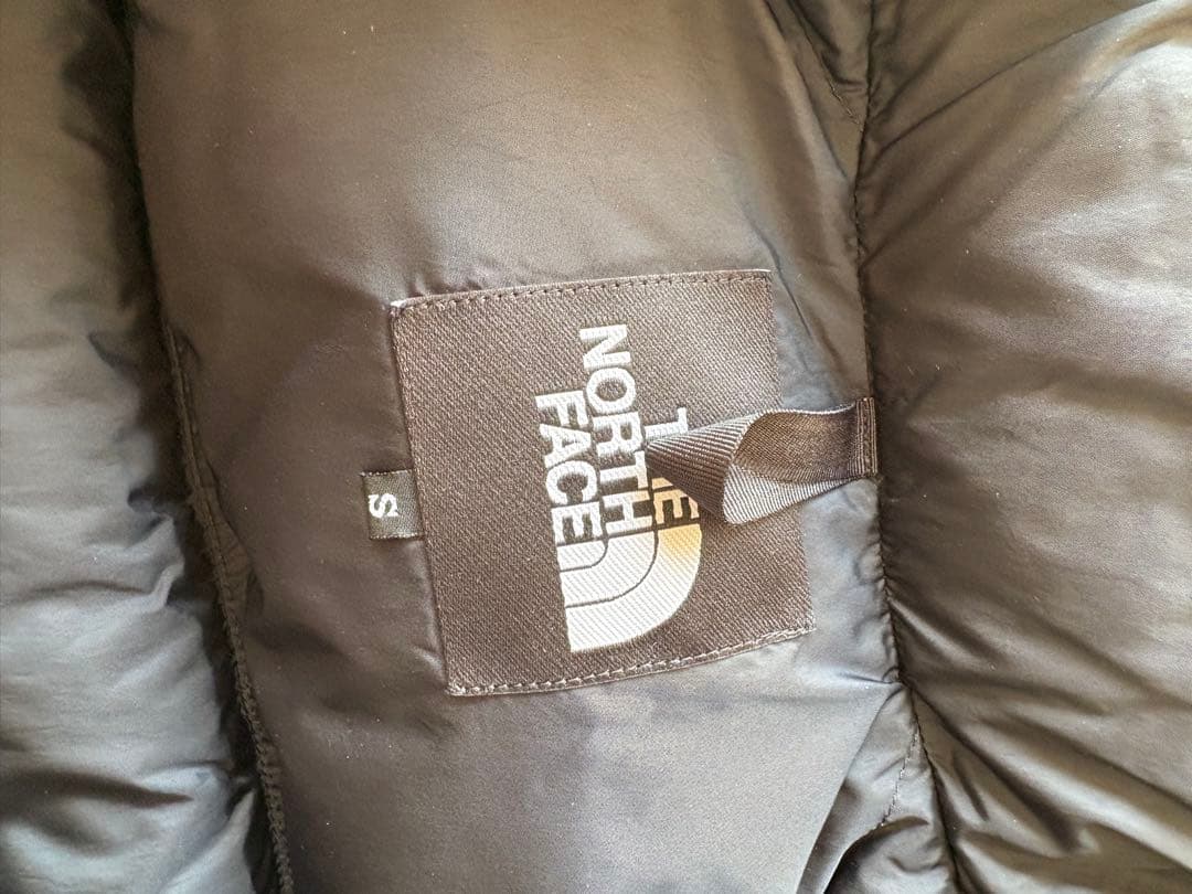 美品★THE NORTH FACE ヌプシ ベスト ND92557 S ブラック