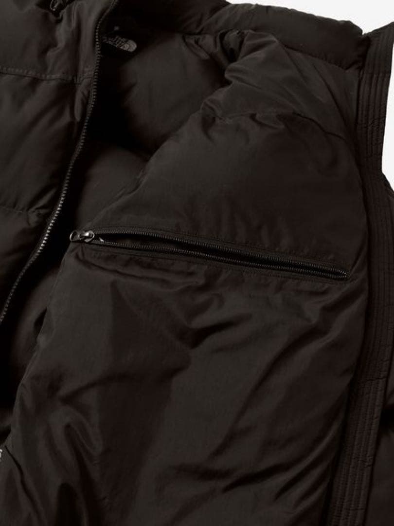 美品★THE NORTH FACE ヌプシ ベスト ND92557 S ブラック