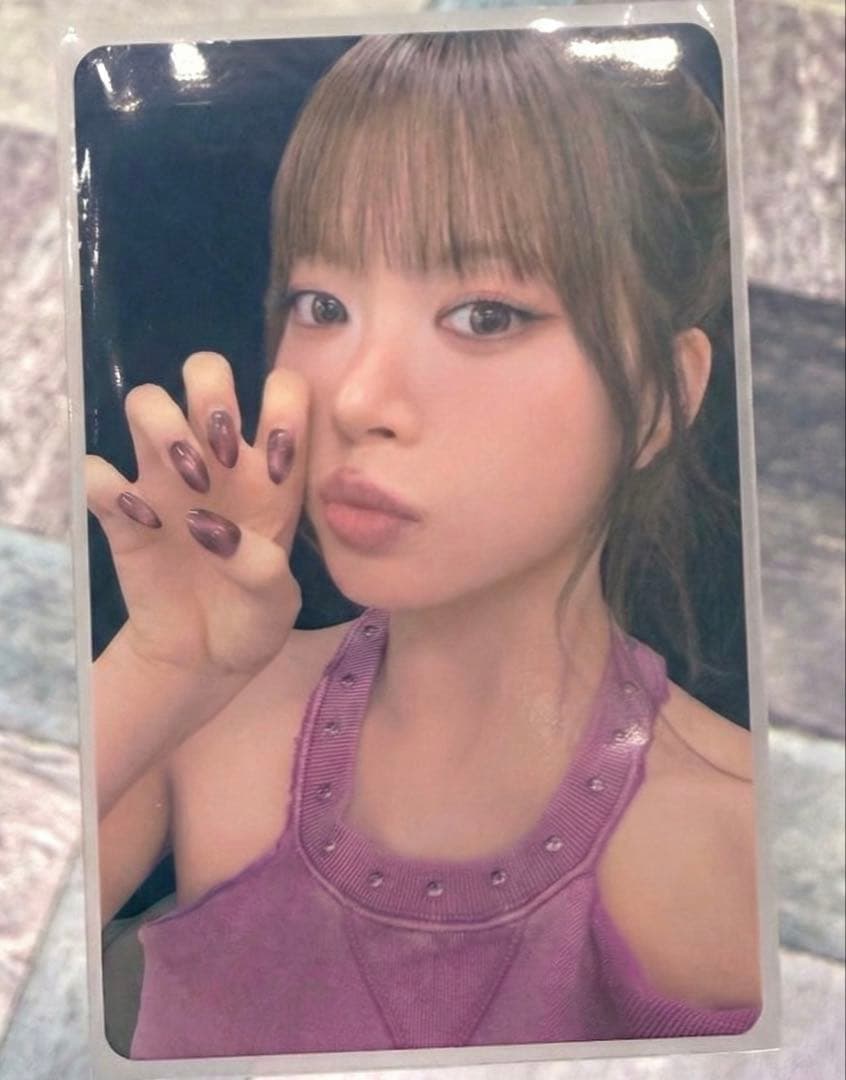 LE SSERAFIM ウンチェ　トレカ　ファンレター　お渡し会