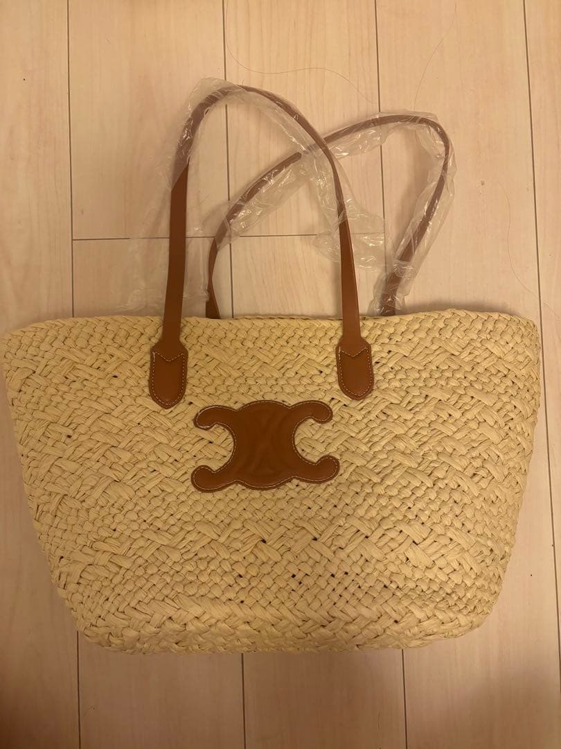CELINE セリーヌ かごバッグ ベージュ
