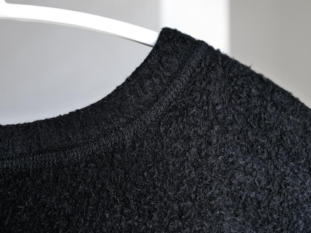 テ*ィ様 COMOLI 21AW シルクフリース 長袖クルー Size1