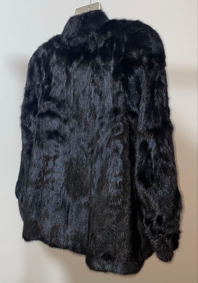 美品♡黒ミンクリアルファーコート