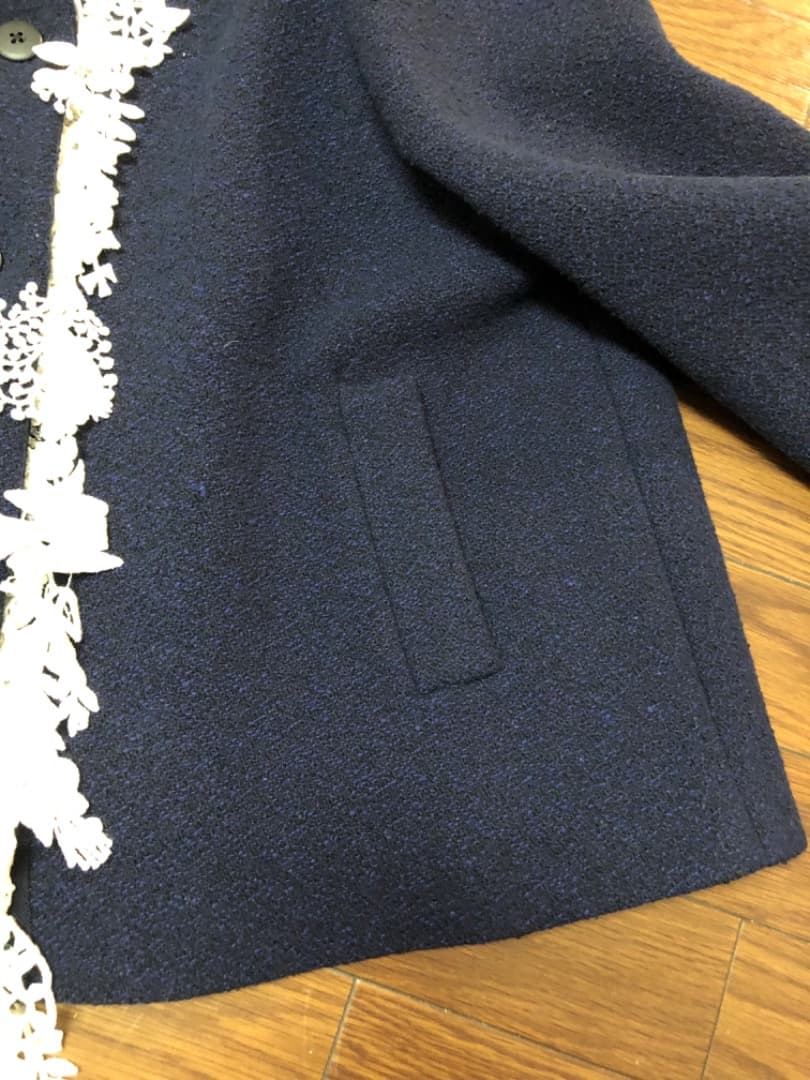 ミナペルホネン　フォレストパレード　ショートコート