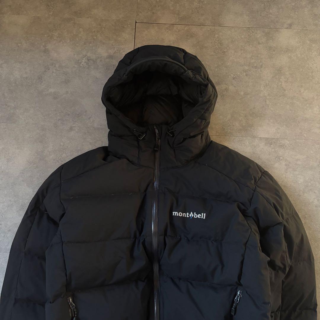 【美品❗️】即完モデル！mont-bell パーマフロスト　ライトダウンパーカ　黒