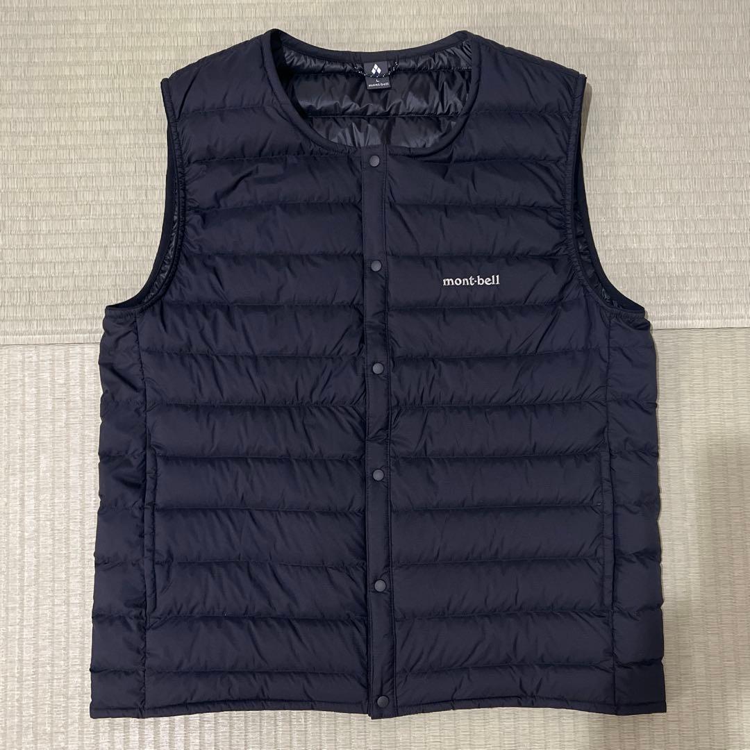 モンベル　インナーダウンベスト