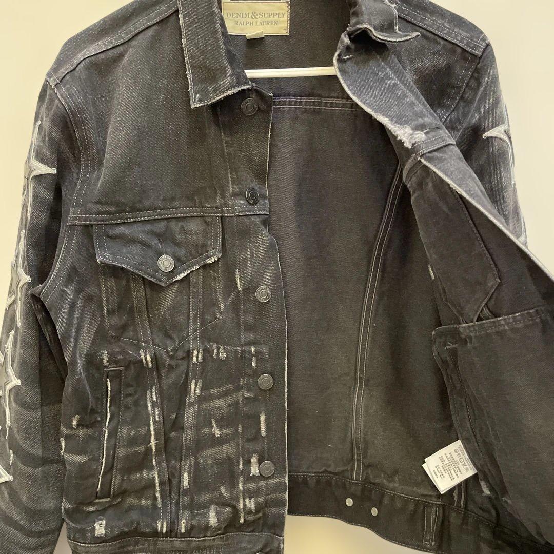 DENIM & SUPPLY Ralph Lauren ダメージGジャン S
