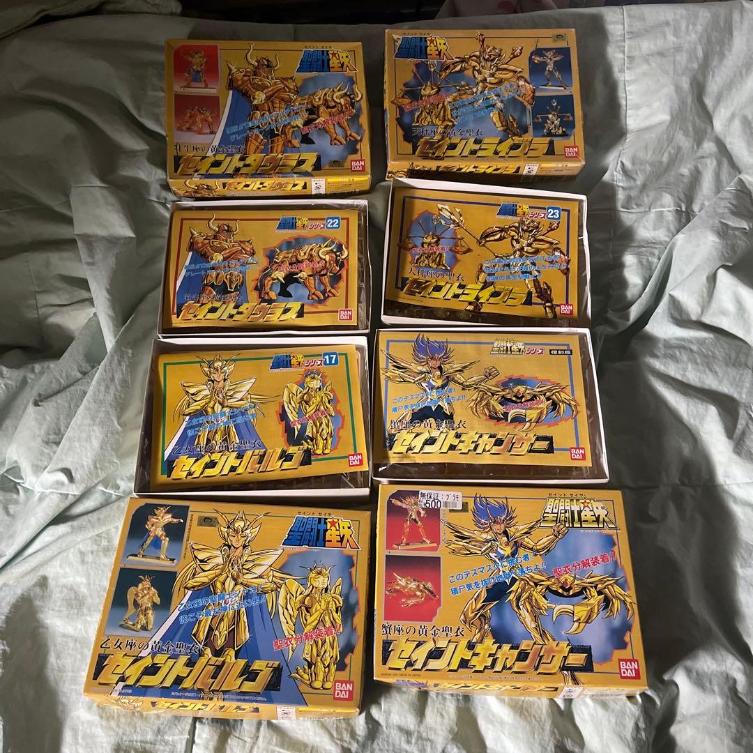 バンダイ 聖闘士星矢 プラモ8種(一部ジャンク)