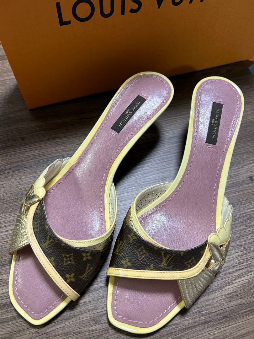 ルイヴィトン モノグラム ミュールLouis Vuitton 24.5cm