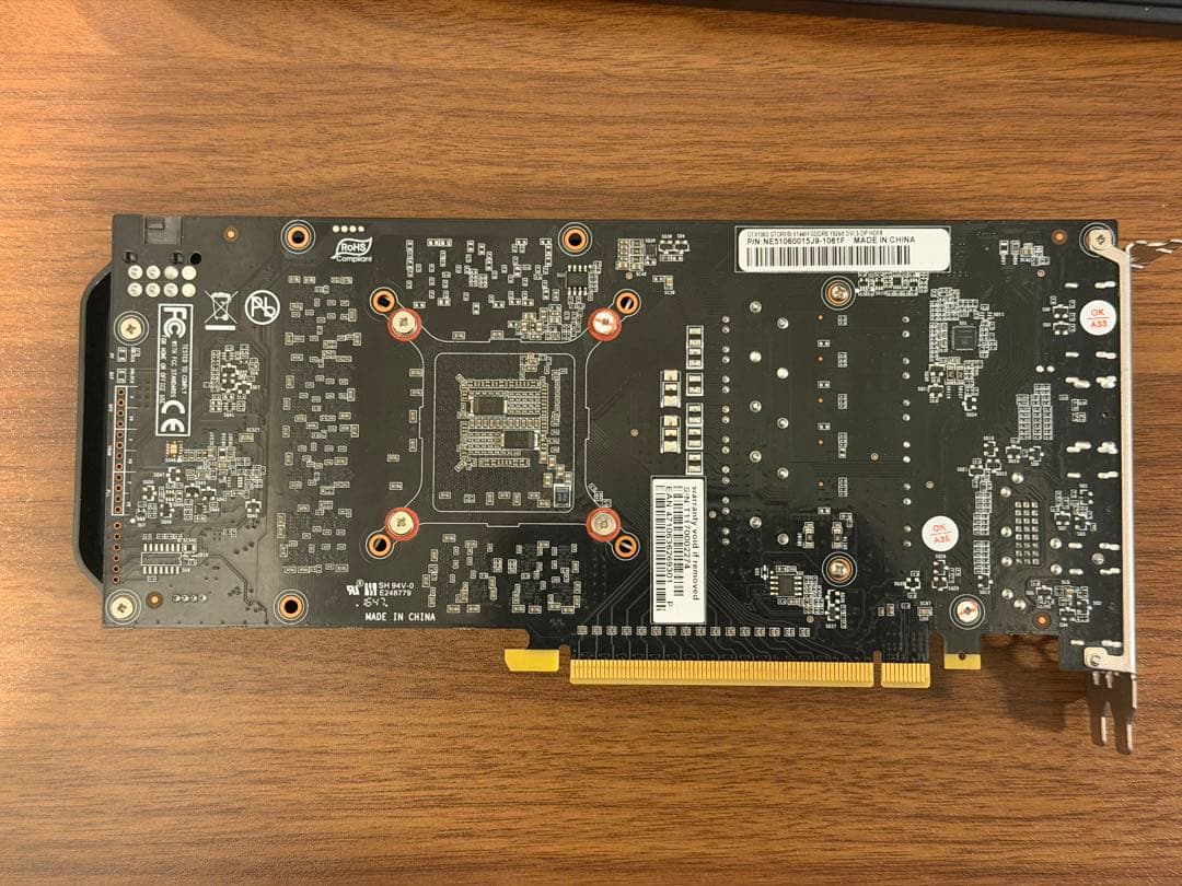 美品　GeForce GTX1060 6GB Palit StormX