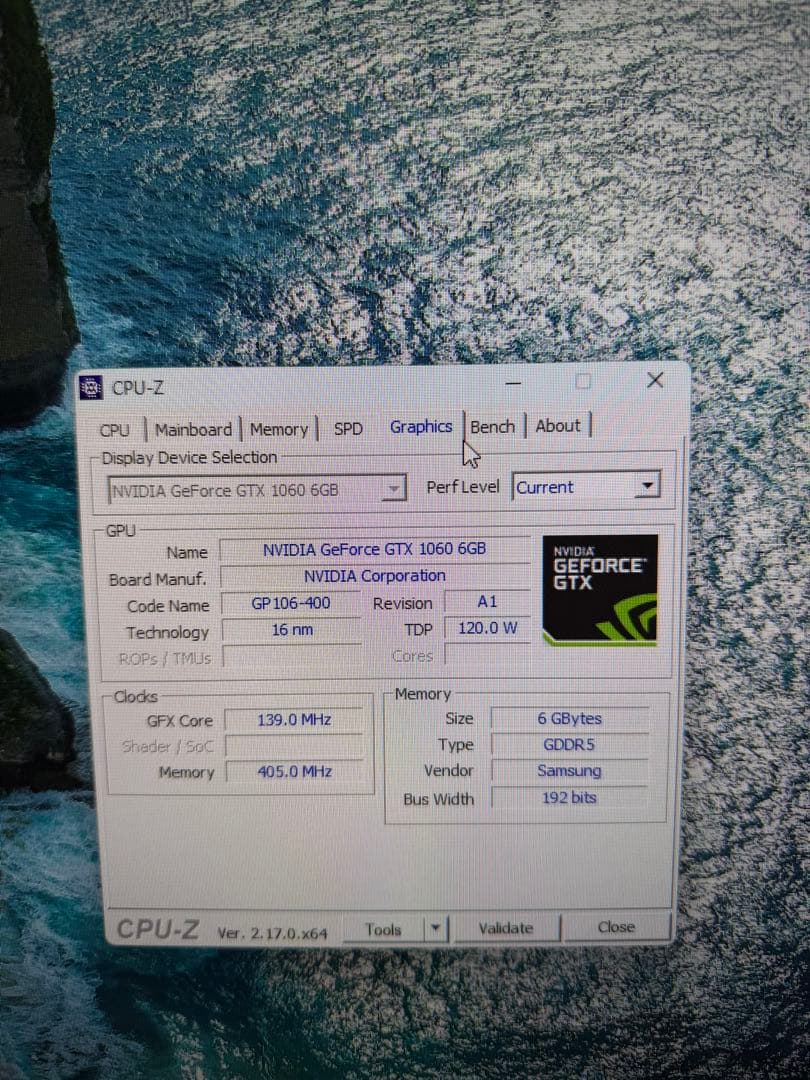 美品　GeForce GTX1060 6GB Palit StormX