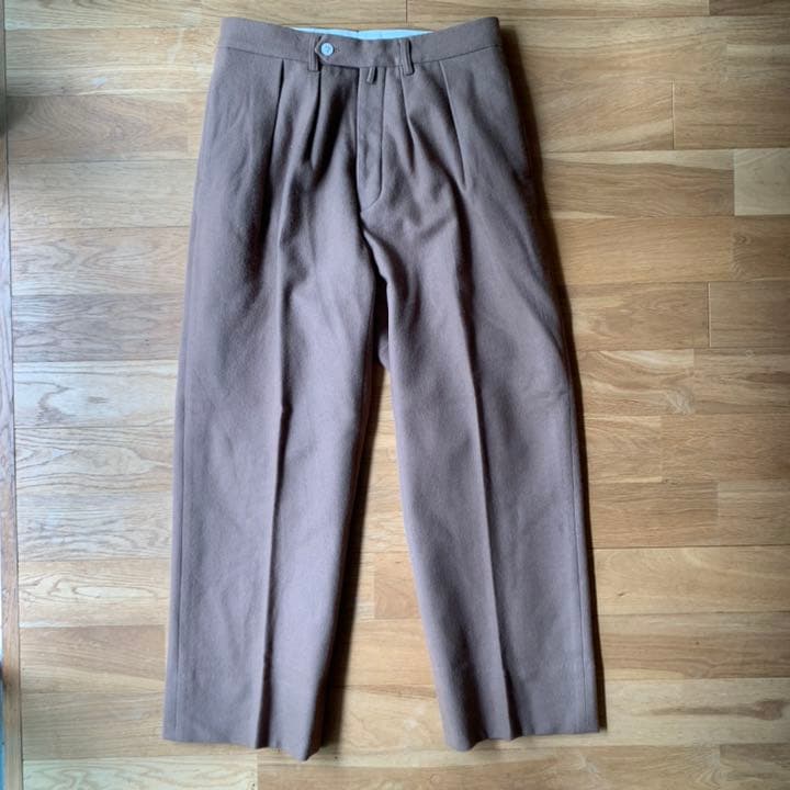 ねっこ：NEAT（ニート）フランネルパンツ　ベージュ