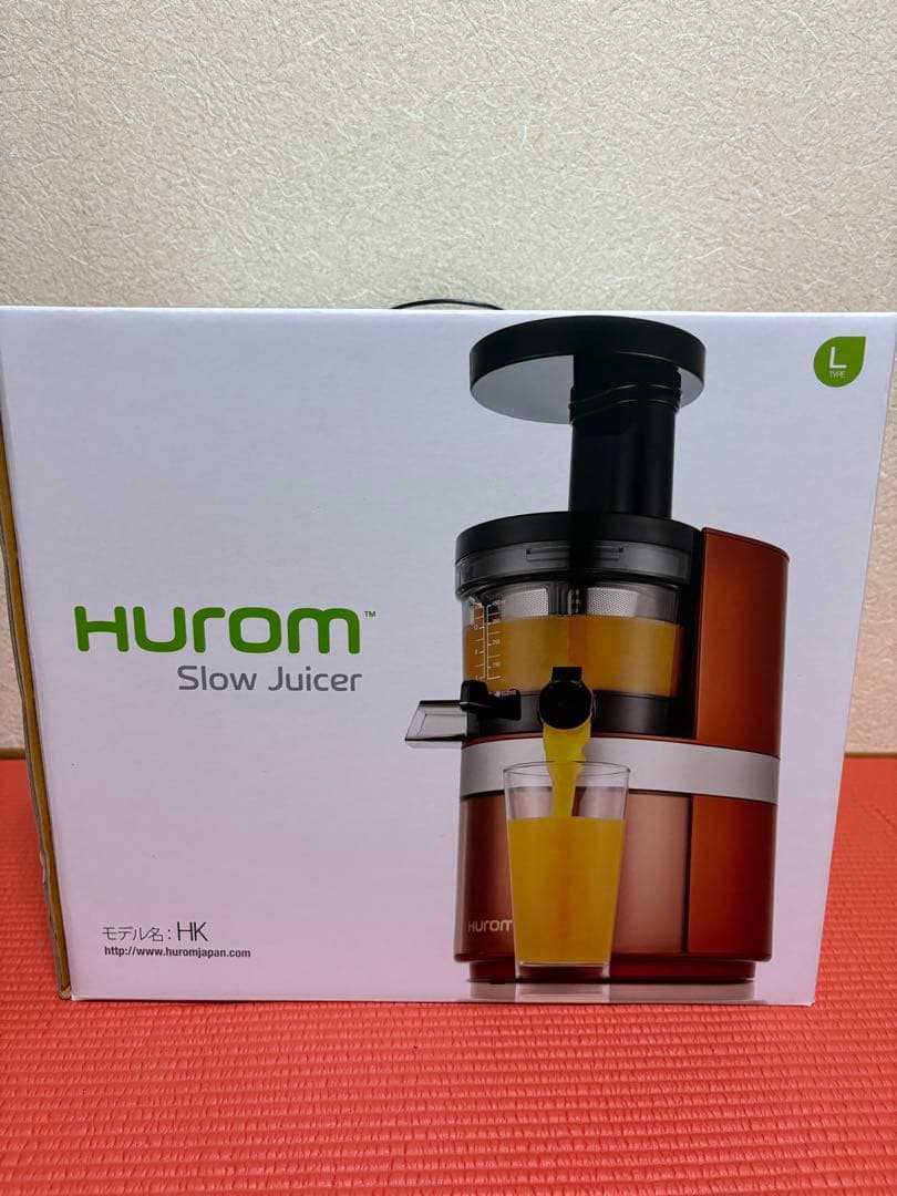 HUROM スロージューサー オレンジ色 新品未開封