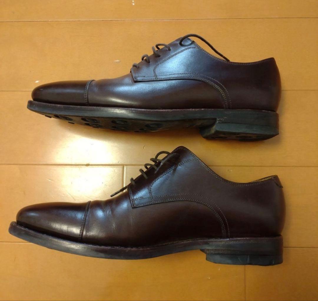 ジャランスリウァヤ　ストレートチップ　ブラウン　外羽根　UK8