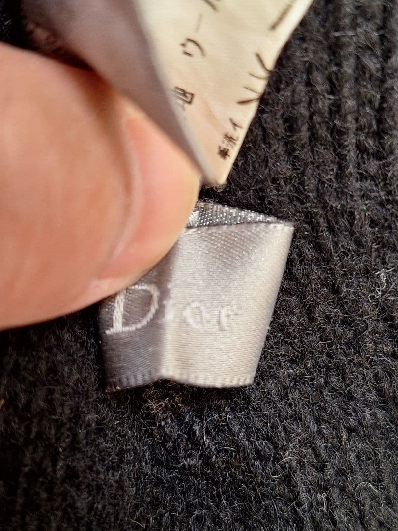 ディオール ノルディック柄 ニット帽