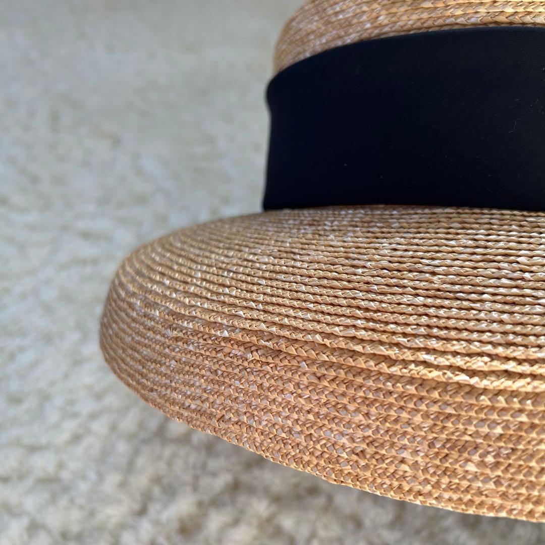 【訳あり】現行品未使用級✨シャポードオー カサブランカ　麦わら帽子