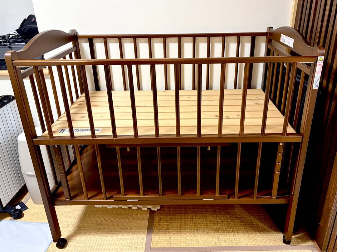 【katsu】サワベビーEASE　5段階調節　日本製ハイベッド