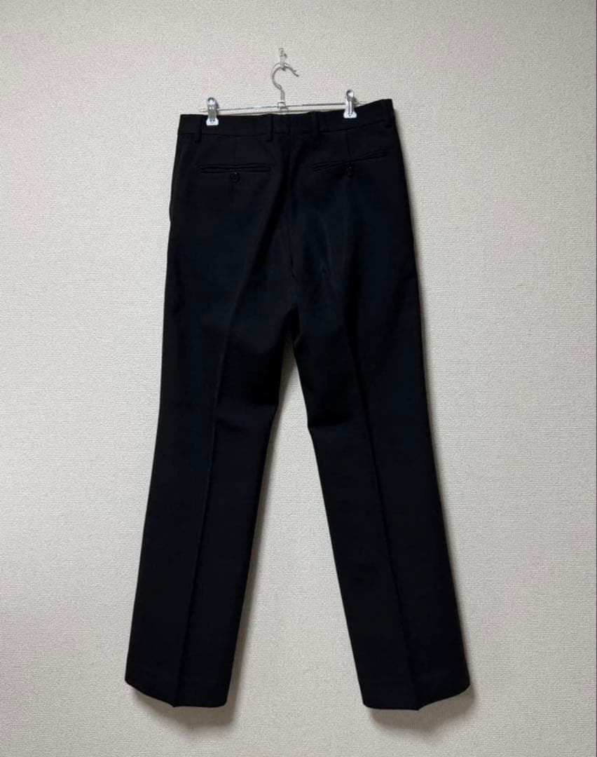 DRIES VAN NOTEN ブラック スラックス サイズ48