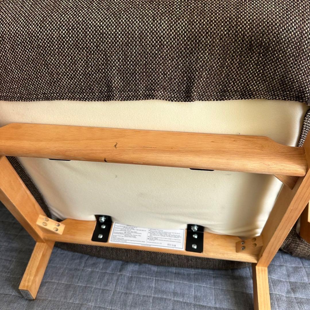 無印良品 ハイバックリクライニングソファ 1シーター（ポリエステル平織）2個