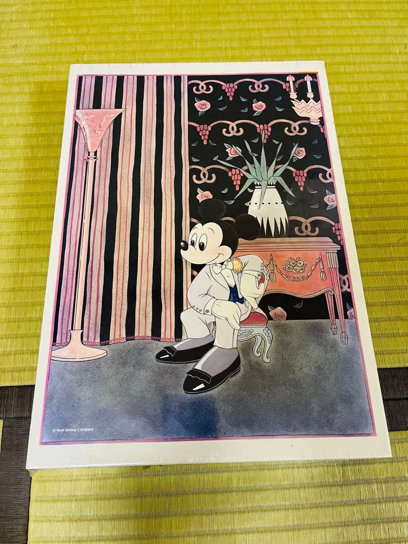 【新品未開封】アールデコ　ミッキー　ジグソーパズル　テンヨー　レトロ