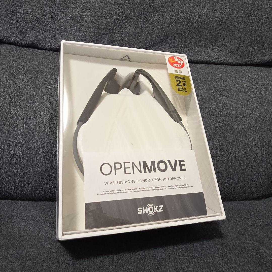 SHOKZ OPENMOVE ワイヤレス骨伝導イヤホン