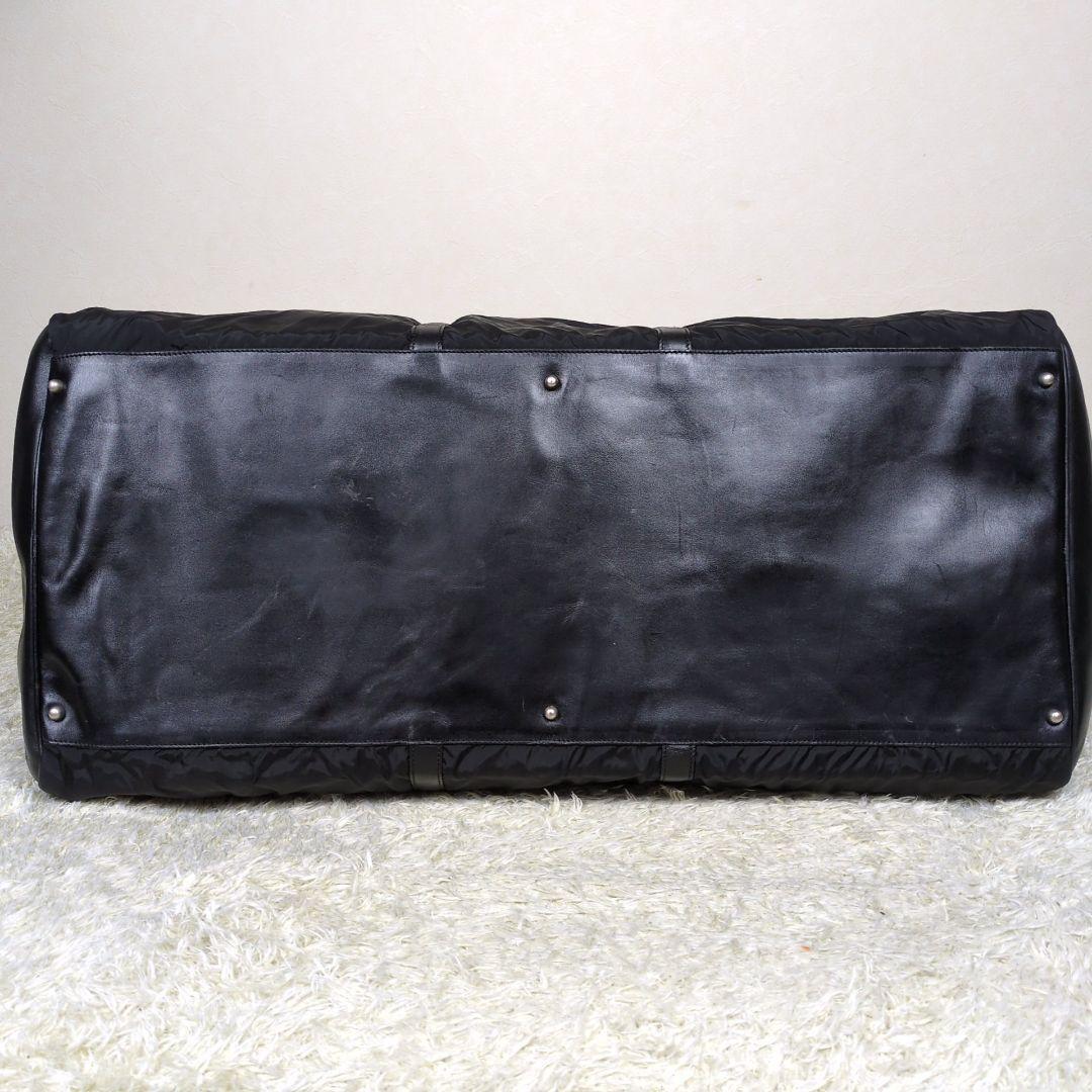 ジョルジオアルマーニ ボストンバッグ 2way 大容量 ナイロン ブラック