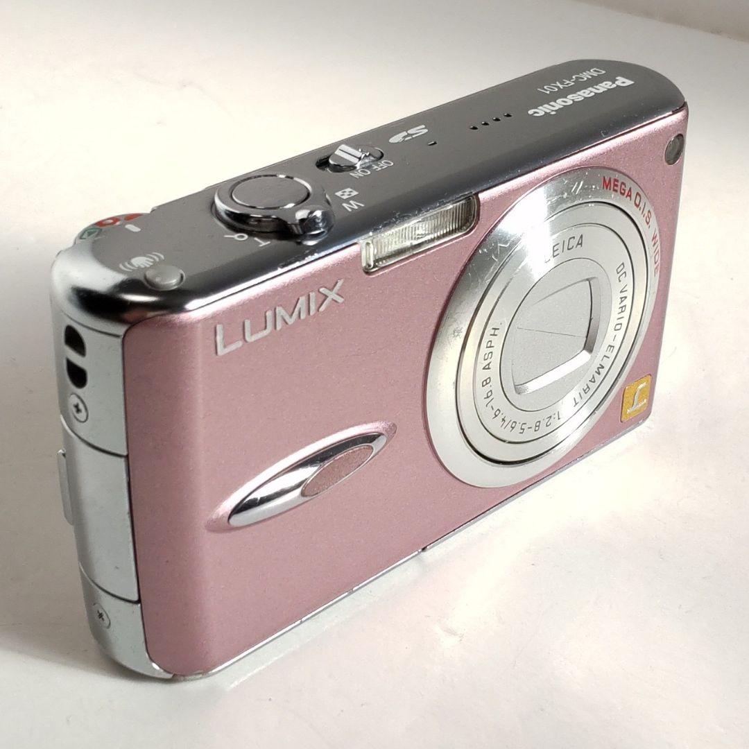 動作確認済み パナソニック LUMIX DMC-FX01 オールドコンデジ