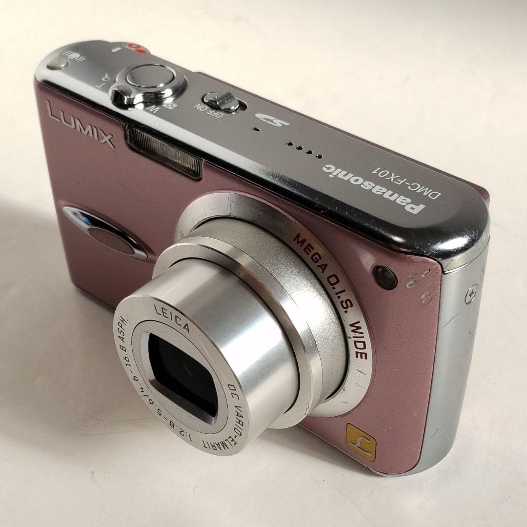 動作確認済み パナソニック LUMIX DMC-FX01 オールドコンデジ