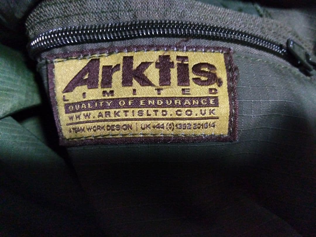 M-65　フィールドジャケット　Arktis　ミリタリージャケット　緑　L