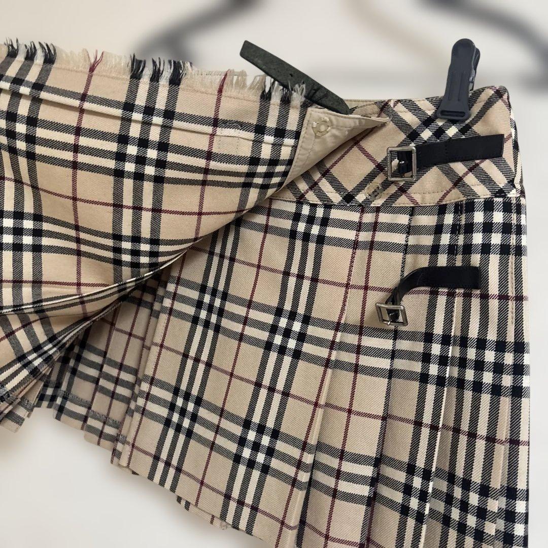 BURBERRY BLUE LABEL バーバリー ノバチェック ミニスカート