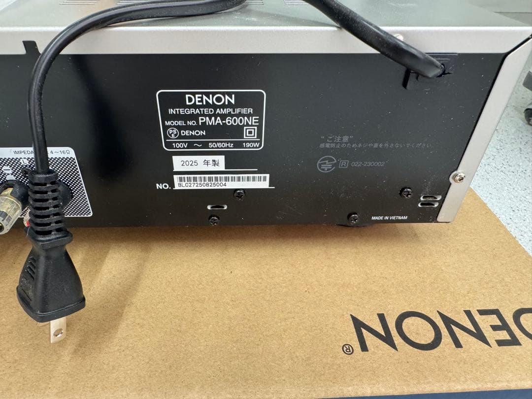 アンプ DENON PMA-600NE