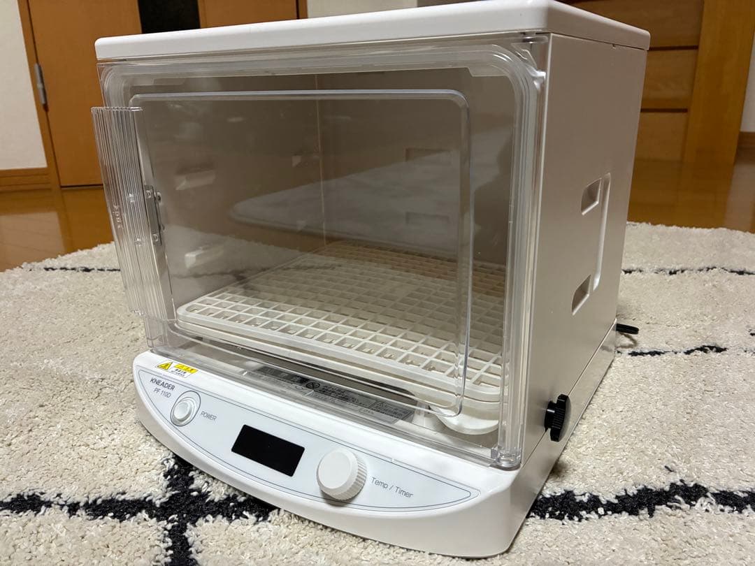 【値下げ】日本ニーダー　洗えてたためる発酵器　mini PF110D