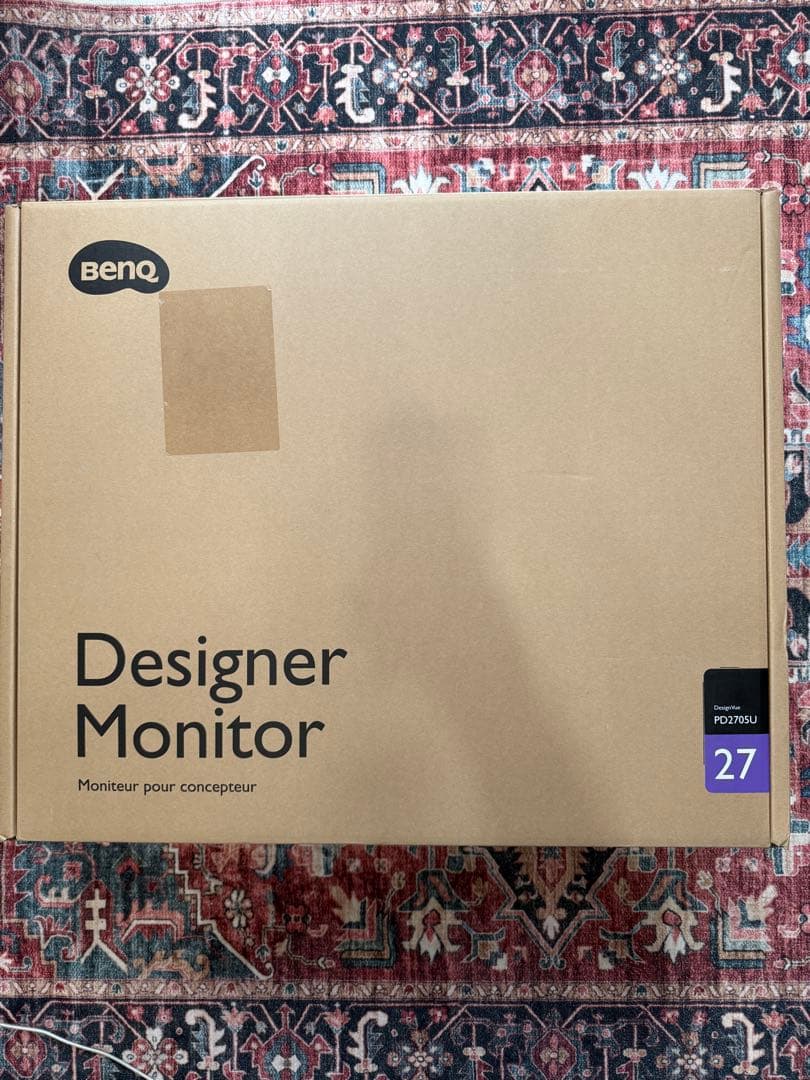 【美品】BenQ PD2705U デザイナー向け4Kモニター