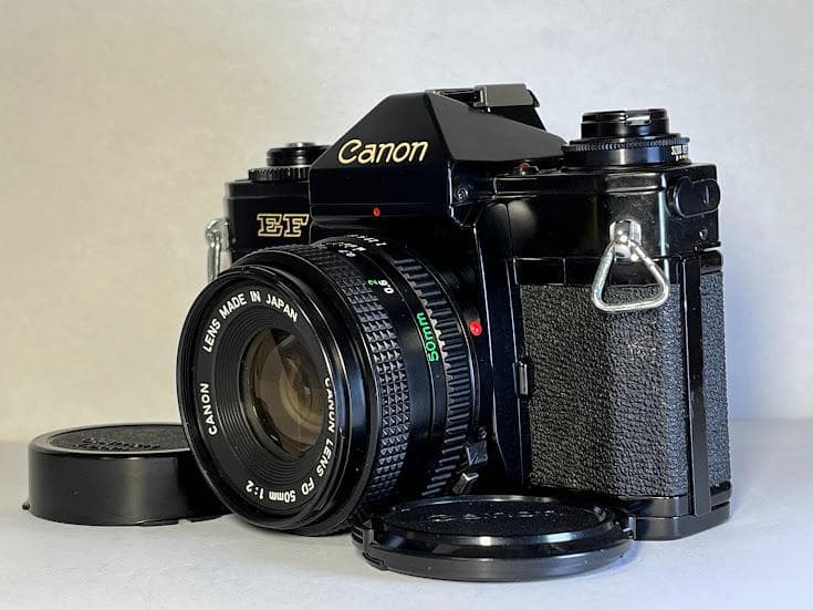 ★極上品★ キヤノン EF ボディ ブラック / NEW FD 50mm F2