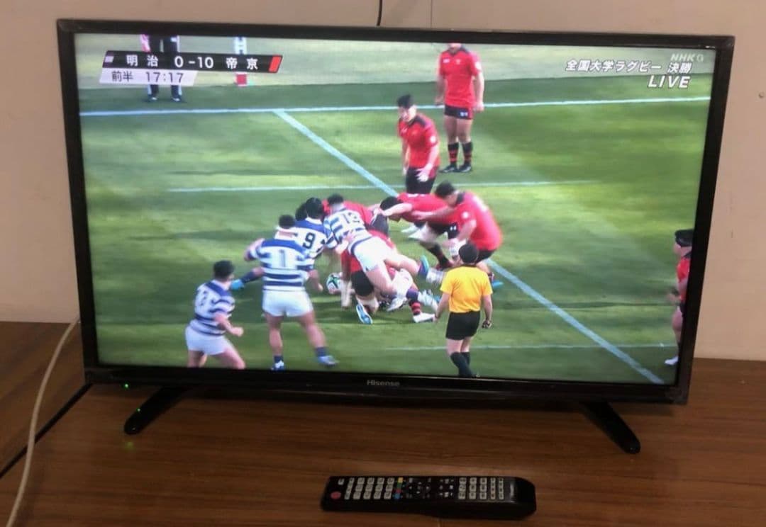 ハイセンス 32V型液晶テレビ HJ32K3120 外付けHDD裏番組録画対応