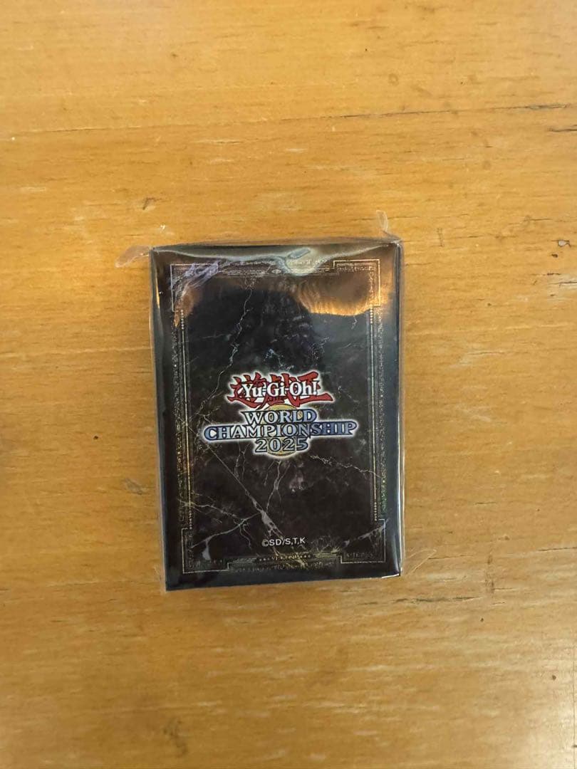 遊戯王　WCS 2025 デュエルセット　パリ　世界大会　スリーブのみ