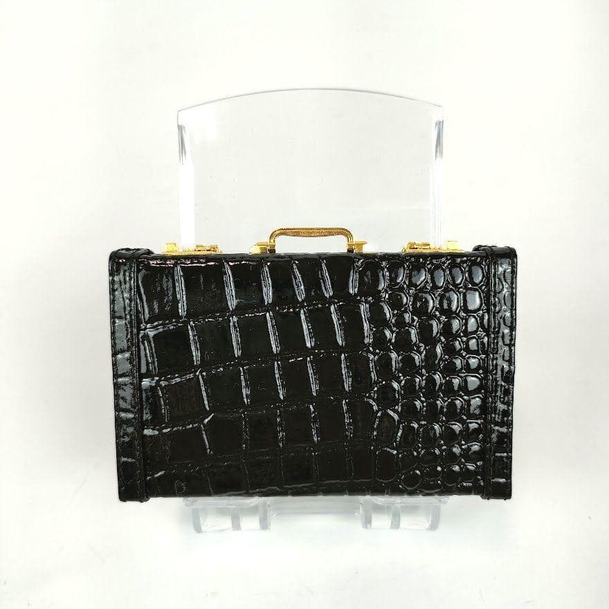 モリケン 未使用級 BALLY カードケース 名刺入れ アタッシュケース型